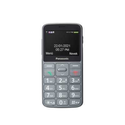 Panasonic | KX-TU160 | Easy Use Mobile Phone | Grey | 2.4 " | TFT-LCD | Bluetooth | USB version USB-C | Built-in camera | Main camera resolution 0.3 MP