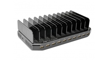 Tripp Lite | 10 Port USB Charging Station with Adjustable Storage | U280-010-ST-CEE