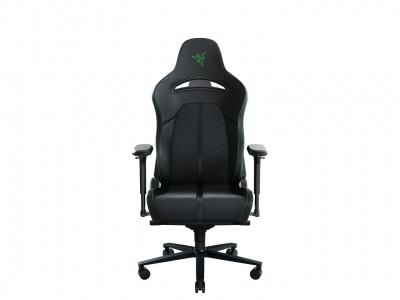Razer Enki Gaming Chair with Enchanced Customization, Black/Green | Razer Ergonomic Gaming Chair Enki EPU Synthetic Leather; Steel; Aluminium | Black/Green