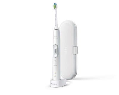 Philips | Sonicare ProtectiveClean 6100 Electric Toothbrush | HX6877/28 | Rechargeable | For adults | Number of brush heads included 1 | Number of teeth brushing modes 3 | Sonic technology | White