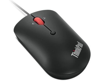Lenovo | ThinkPad USB-C Wired Compact Mouse | USB-C | Raven black