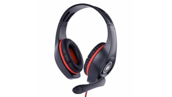 Gembird | Gaming headset with volume control | GHS-05-R | Built-in microphone | 3.5 mm 4-pin | Red/Black | Wired | Over-Ear