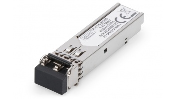 Digitus | Mini SFP Module | DN-81000 | 50-62.5/125 μm MMF (Multi-Mode Fiber) | Multimode LC Duplex Connector | 1250 Mbit/s | Wavelength 850 nm | Maximum transfer distance 550 m