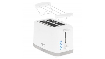 Camry | Toaster | CR 3219 | Power 750 W | Number of slots 2 | Housing material Plastic | White