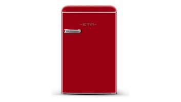 ETA | Refrigerator | ETA253690030E | Energy efficiency class E | Free standing | Larder | Height 90 cm | Fridge net capacity 92 L | Freezer net capacity 18 L | 38 dB | Red