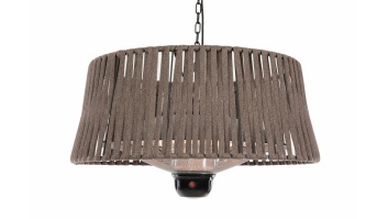 SUNRED | Heater | ARTIX M-HO BROWN, Corda Bright Hanging | Infrared | 1800 W | Brown | IP24