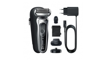 Braun | Shaver | 71-S4200cs | Operating time (max) 50 min | Wet & Dry | Silver/Black