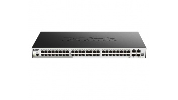 D-Link | Stackable Smart Managed Switch with 10G Uplinks | DGS-1510-52X/E | Managed L2 | Rackmountable | Gigabit Ethernet (copper) ports quantity 48