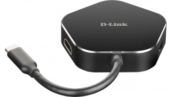 D-Link | 4-in-1 USB-C Hub with HDMI and Power Delivery | DUB-M420 | USB hub | USB Type-C