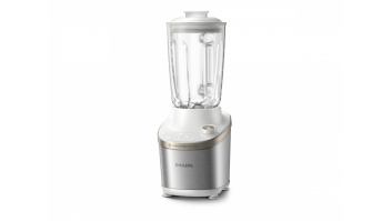 Philips | Atlantic High Speed Blender | HR3760/01 7000 Series | Tabletop | 1500 W | Jar material Glass | Jar capacity 2 L | Ice crushing | Metal/White
