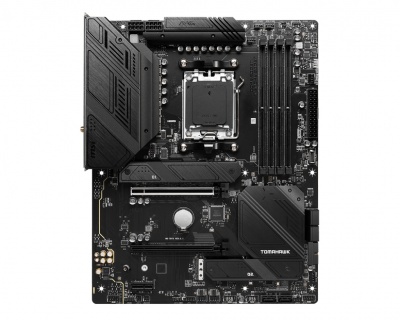 MSI | MAG B650 TOMAHAWK WIFI | Processor family AMD | Processor socket AM5 | DDR5 DIMM | Memory slots 4 | Supported hard disk drive interfaces 	SATA, M.2 | Number of SATA connectors 6 | Chipset AMD B650 | ATX