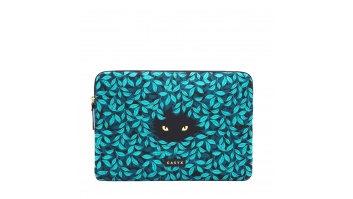 Casyx | SLVS-000001 | Casyx for MacBook | Fits up to size 13 ”/14 " | Sleeve | Spying Cat | Waterproof