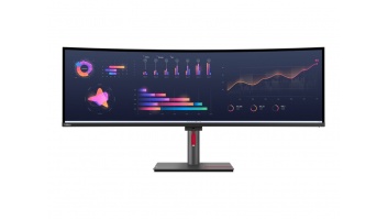 Lenovo | ThinkVision | P49w-30 | 49 " | IPS | 32:9 | 60 Hz | 4 ms | 5120 x 1440 | 350 cd/m² | HDMI ports quantity 2 | Black | Warranty 36 month(s)