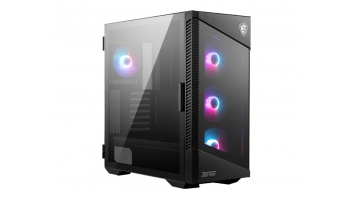 MSI | PC Case | MPG VELOX 100R | Side window | Black | Mid-Tower | Power supply included No | ATX