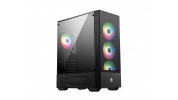 MSI | PC Case | MAG FORGE 112R | Side window | Black | Mid-Tower | Power supply included No | ATX