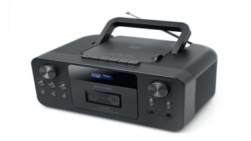Muse | Portable CD Radio Cassette Recorder With Bluetooth | M-182 DB | AUX in | Black