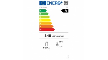 Caso | Barbecue Cooler | S-L | Energy efficiency class A | Free standing | Stainless steel