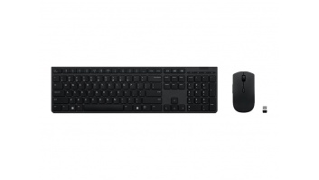 Lenovo | Professional Wireless Rechargeable Combo Keyboard and Mouse | Keyboard and Mouse Set | Wireless | Mouse included | Estonia | Bluetooth | Grey