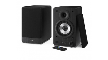 Sharp CP-SS30 Bookshelf Speakers, Black | Sharp | Speakers | CP-SS30(BK) Bookshelf | 60 W | Bluetooth | Black | Wireless connection