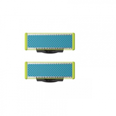 Philips | Replaceable blade (2 pcs) | QP225/50 OneBlade | Black/Green