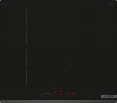 Bosch | Hob | PIE63KHC1Z | Induction | Number of burners/cooking zones 4 | Touch | Timer | Black