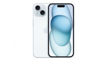 Apple | iPhone 15 | Blue | 6.1 " | Super Retina XDR display | 2556 x 1179 pixels | Apple | A16 Bionic | Internal RAM 6 GB | 128 GB | Dual SIM | 4G | Main camera resolution 48+12 MP | Secondary camera resolution 12 MP | iOS | 17