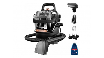 Bissell | Portable Carpet and Upholstery Cleaner | SpotClean HydroSteam Pro | Corded operating | Washing function | 1000 W | - V | Black
