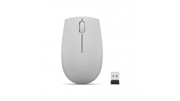 Lenovo | Compact Mouse with battery | 300 | Wireless | Arctic Grey