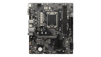 MSI | PRO H610M-G | Processor family Intel | Processor socket LGA1700 | DDR5 | Supported hard disk drive interfaces SATA, M.2 | Number of SATA connectors 4