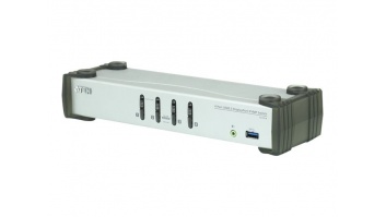 Aten 4-Port USB 3.0 DisplayPort KVMP Switch (Cables included) | CS1914