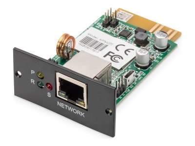 Digitus | SNMP and WEB card for DIGITUS OnLine UPS rack mount units | DN-170100-1