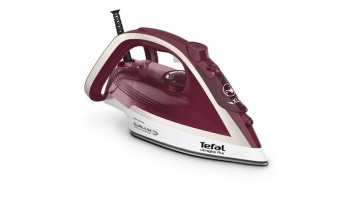 TEFAL | FV6810E0 Ultragliss Plus | Steam Iron | 2800 W | Water tank capacity 270 ml | Continuous steam 50 g/min | Steam boost performance 250 g/min | Red/White