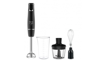 TEFAL | Blender | HB943838 InfintyForce | Hand Blender | 1000 W | Number of speeds 1 | Chopper | Black