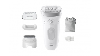 Braun Epilator | SE7-041 Silk épil 7 | Number of power levels 2 | Wet & Dry | White/Silver