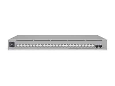 Ubiquiti Switch | USW-Pro-Max-24-PoE | Managed L3 | Rackmountable | SFP+ ports quantity 2 | Power over Ethernet (PoE) ports quantity 24 | PoE+ ports quantity 8 + 16 PoE++ | Power supply type AC/DC, internal, 450W