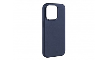 Fixed MagLeather | Back cover | Apple | iPhone 16 Pro | Leather | Blue