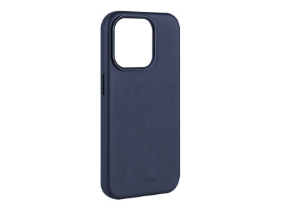 Fixed MagLeather | Back cover | Apple | iPhone 16 Pro | Leather | Blue
