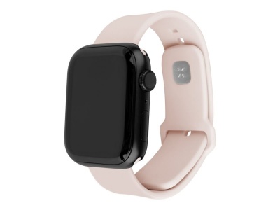 Fixed | Sporty Strap Set for Apple Watch 38/40/41 mm | 160-225 mm | Pink | Silicone