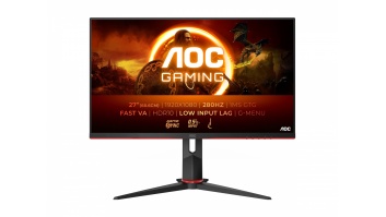 AOC 27G2ZN3/BK | 27 " | VA | FHD | 16:9 | 280 Hz | 1 ms | 1920 x 1080 pixels | 300 cd/m² | HDMI ports quantity 2