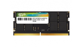 Silicon Power SP016GBSVU480F02 | 16 GB | DDR5 | 4800 MHz | PC/server | Registered No | ECC Yes