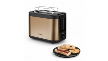 TEFAL Toaster | TT430G10 Coppertinto | Number of slots 2 | Housing material Stainless steel | Gold