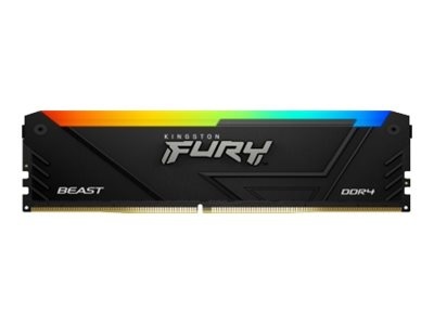 Kingston KF432C16BB12AK2/32 32GB 3200MT/s DDR4 CL16 DIMM (Kit of 2) 1Gx8 FURY Beast RGB | Kingston