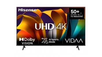 Hisense UHD Smart TV | 65A6N | 65" | Smart TV | VIDAA OS | UHD | Black
