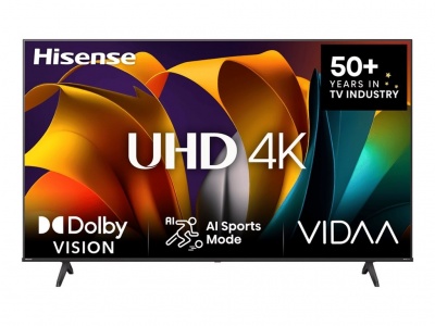 Hisense UHD Smart TV | 65A6N | 65" | Smart TV | VIDAA OS | UHD | Black