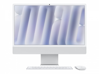 Apple iMac 24” 4.5K Retina, Apple M4 10C CPU, 10C GPU/24GB/512GB SSD/Silver/RUS | Apple