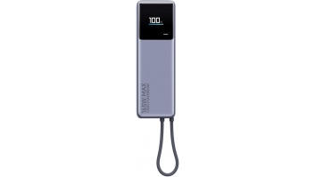 Xiaomi 165W Power Bank (Integrated Cable) | 10000 mAh | USB-C | Gray