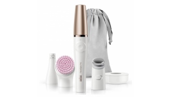 Braun SE912 FaceSpa Pro Epilator with accessories, White