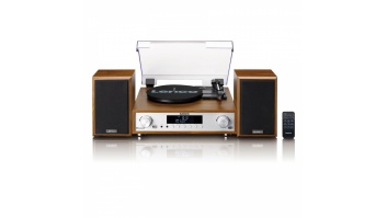Lenco | HiFi Stereo system with Record Player, DAB+/FM radio, and Bluetooth | MC-160WD | Stereo system | USB port | AUX in
