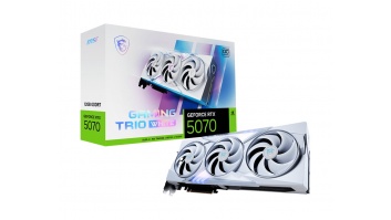MSI GeForce RTX 5070 12G GAMING TRIO OC WHITE | NVIDIA | 12 GB | GeForce RTX 5070 | GDDR7 | HDMI ports quantity 1 | PCI Express Gen 5
