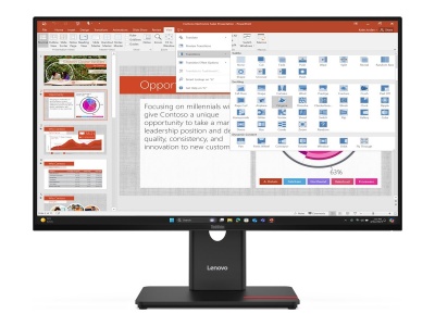 Lenovo ThinkVision T27-40 27 1920x1080/16:9/USB-C/3Y Warranty | Lenovo